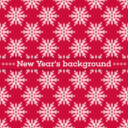 Vector seamless pattern. Christmas background. New Year's texture with snowflakes. Pattern can be used as a background, wallpaper, page fill, wrapper, textured surfaceのイラスト素材