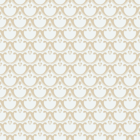 Vector seamless pattern. Luxury elegant retro texture. Pattern can be used as a background, wallpaper, wrapper, page fill, element of ornate decorationのイラスト素材