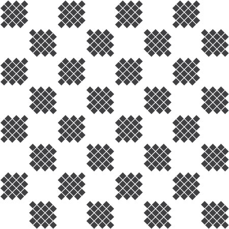 Seamless checkered pattern. Modern stylish texture. Contemporary original design. Vector element of graphical designのイラスト素材