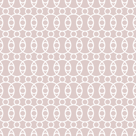 Seamless pattern. Modern stylish texture. Regularly repeating crossed circles, dots, ovals. Vector element of graphical designのイラスト素材
