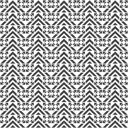 Seamless pattern. Modern geometrical texture. Regularly repeating various triangular shapes. Abstract textured background. Vector element of graphical designのイラスト素材