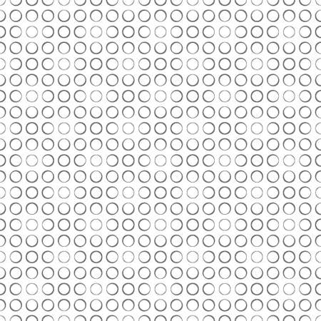 Seamless pattern. Classical simple geometrical texture with repeating circles, dots. Surface for wrapping paper, shirts, cloths. Vector element of graphical designのイラスト素材