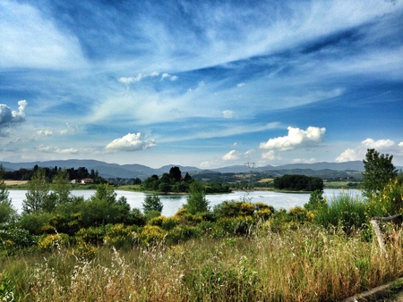 lake viewの写真素材