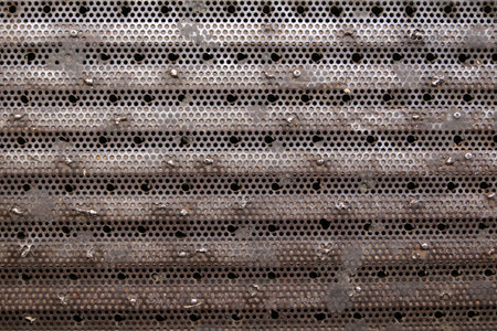 metal grille texture