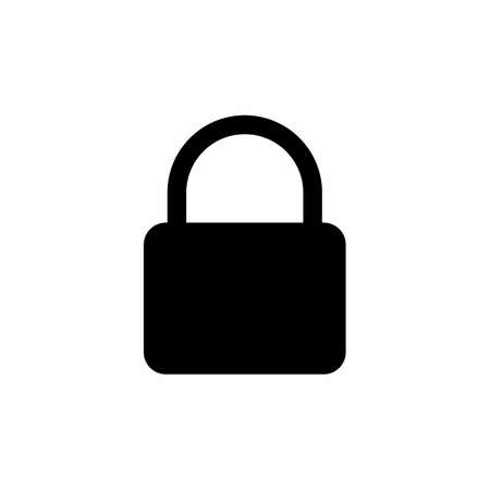 lock icon and Vector illustration isolated on a white background. Premium quality for mobile apps, user interface, presentation, and website. pixel perfect iconのイラスト素材