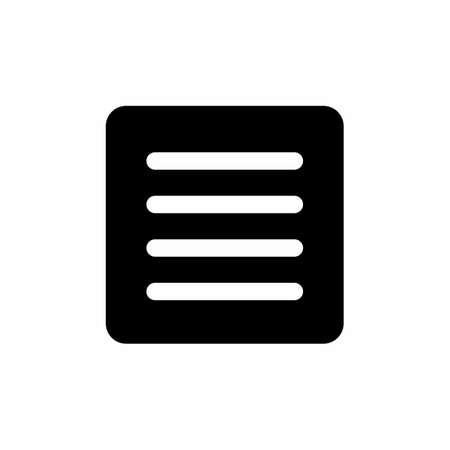 paper icon and Vector illustration isolated on a white background. Premium quality for mobile apps, user interface, presentation, and website. pixel perfect iconのイラスト素材