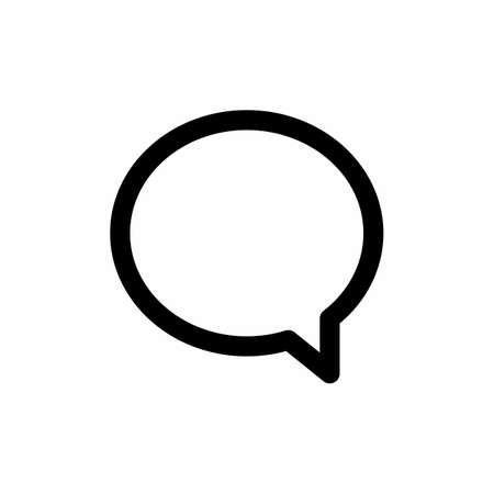 comment icon and Vector illustration isolated on a white background. Premium quality for mobile apps, user interface, presentation, and website. pixel perfect iconのイラスト素材