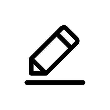 edit icon and Vector illustration isolated on a white background. Premium quality for mobile apps, user interface, presentation, and website. pixel perfect iconのイラスト素材