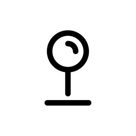 pin location icon and Vector illustration isolated on a white background. Premium quality for mobile apps, user interface, presentation, and website. pixel perfect iconのイラスト素材