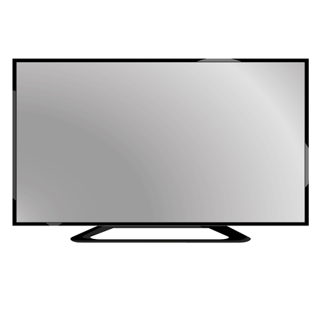 Lcd tv illustration for sale merchandiseの写真素材