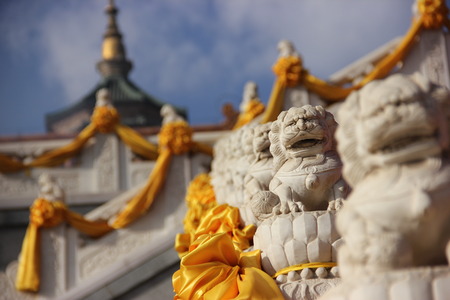 Beijing badachu Templeの写真素材