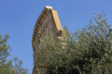 The symbol of the city of Rome, the Colosseum, theaterの写真素材