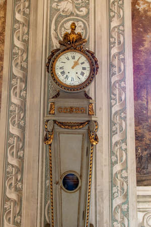 Rome 8 March 2020. The Vatican gardens of the papal residence, well-kept fountains and trees.のeditorial素材