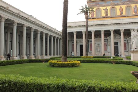 Basilica San Paolo (Rome)の写真素材
