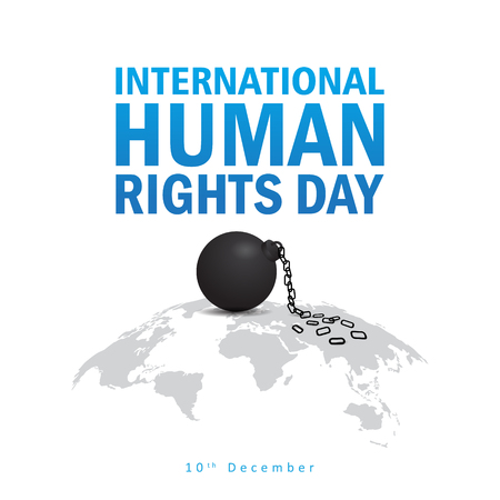 international human right dayのイラスト素材