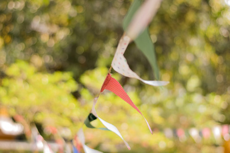 Vintage flagの写真素材