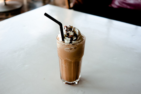 Ice coffeeの写真素材