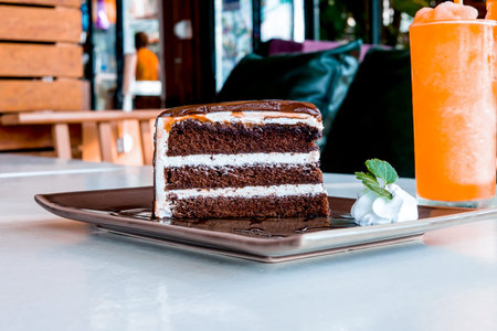 Chocolate Cakeの写真素材