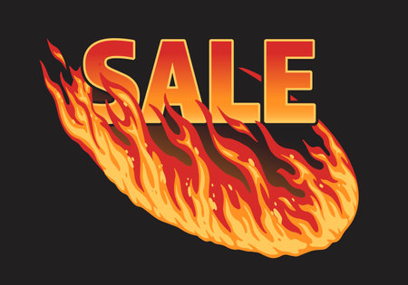 Hot sale colorful vintage posterのイラスト素材
