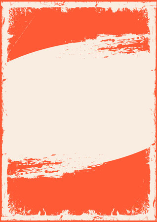 Grunge stylish colorful poster designのイラスト素材