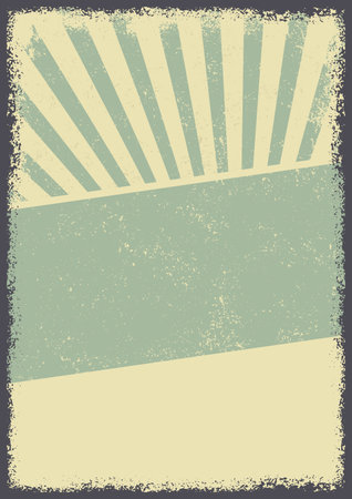 stylish retro layout sticker colorfulのイラスト素材