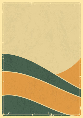 Abstract stylish layout poster colorfulのイラスト素材