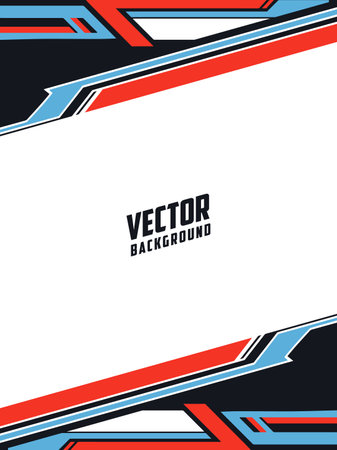 Motorsport racing vintage background colorfulのイラスト素材