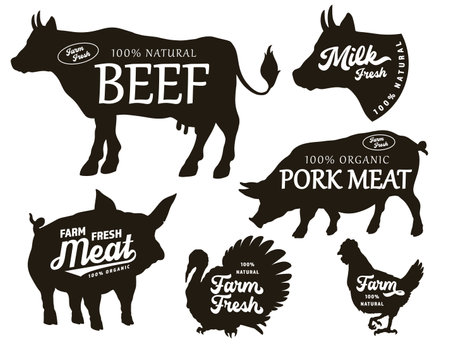 Stylized silhouettesのイラスト素材