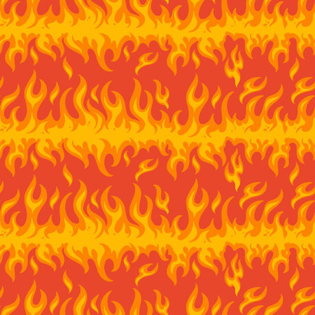 Vibrant flames pattern designのイラスト素材