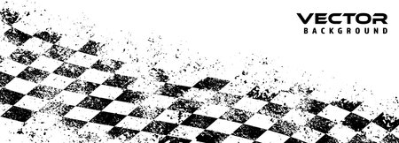 Vibrant racing flag backdrop energizesのイラスト素材