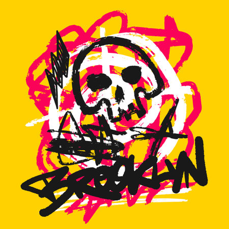 Creative grunge art designのイラスト素材