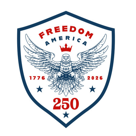 Freedom America event logoのイラスト素材