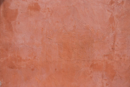 Side of orange wallの写真素材