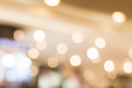 Blur store with bokeh backgroundの写真素材