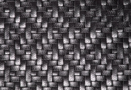 Sheet woven leather