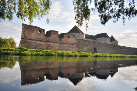 Fortress, Fagaras, Transylvania, Romania のeditorial素材