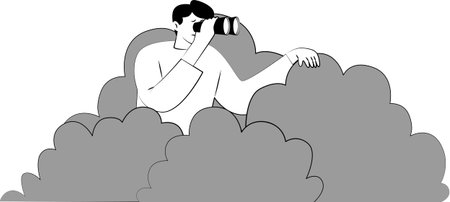 No Result Found Illustration Search Failure Data Empty Stateのイラスト素材