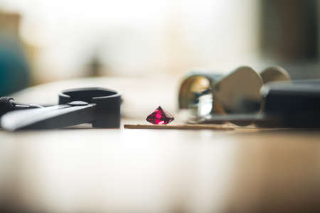 Jewelers workplaceの写真素材