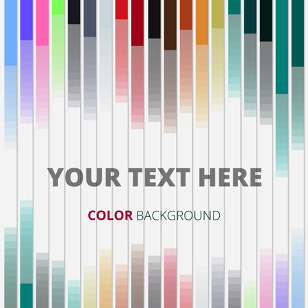 Abstract of colorful strips lines background, illustration vector eps10 のイラスト素材