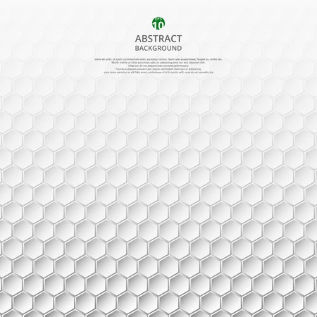 Modern gray and white geometric pattern background vectorのイラスト素材