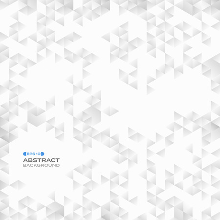 Abstract of gray gradient mosaic pattern background with space, illustration vector eps10のイラスト素材
