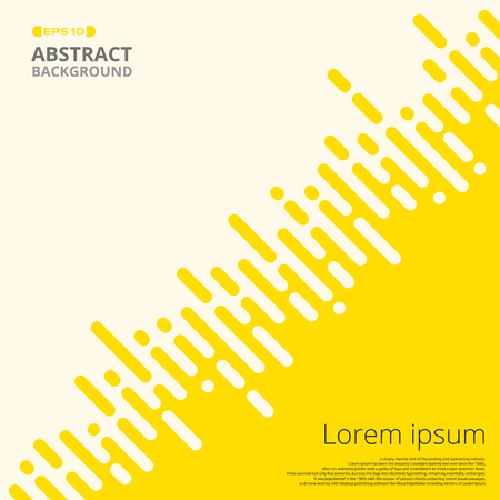 Abstract of frest yellow stripe lines for business presentation background, Illustration vector eps10のイラスト素材