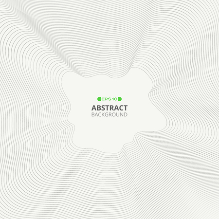 Abstract of black freestyle stripe line, illustration vector eps10のイラスト素材