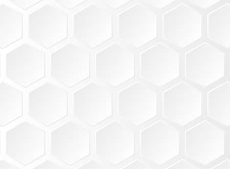 Abstract of zoom futuristic gradient white pentagonal pattern background, vector eps10のイラスト素材