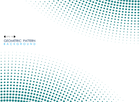 Abstract of blue circle dot pattern background, vector eps10のイラスト素材