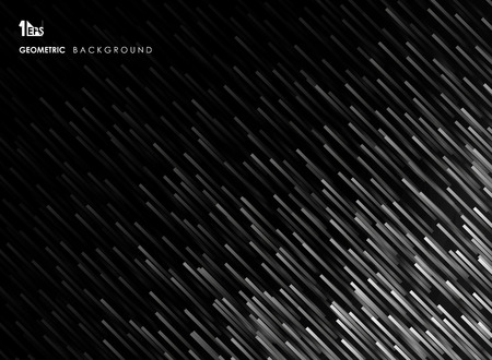 Abstract technology white stripe line pattern on gradient black, vector eps10のイラスト素材
