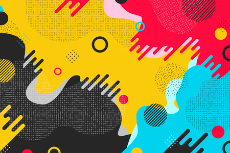Abstract colorful pattern shape design background. You can use for ad, poster, artwork, modern design. illustration vector eps10のイラスト素材