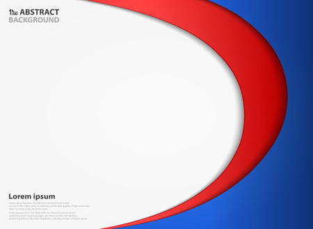 Abstract color vector background of dimension paper cut design. You can use for ad, poster, presentation, artwork. illustration vector eps10のイラスト素材