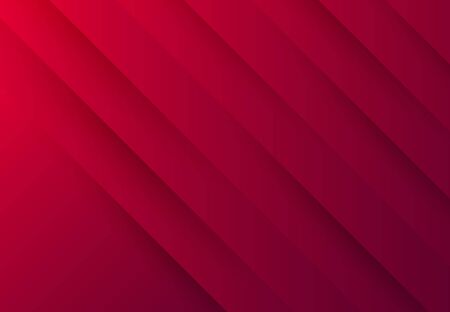 Abstract gradient red paper cut tech design with shadow effect background. Decorate for ad, poster, artwork, template design. illustration vector eps10のイラスト素材