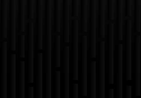 Abstract gradient black rectangle stripe pattern artwork design background. Decorate for ad, poster, artwork, template design, print. illustration vector eps10のイラスト素材